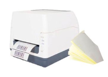 Kit med printer og transportetiketter