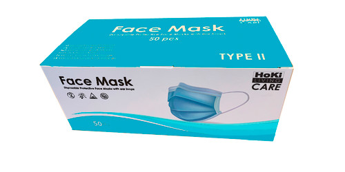 Munskydd typ II 3-lags 50/FP