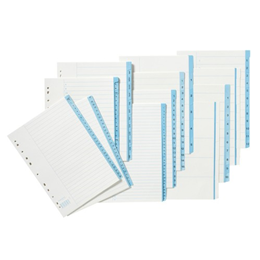 Pappersregister A4 A-Ö