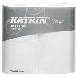 Toalettpapper Katrin Plus 300 EF 