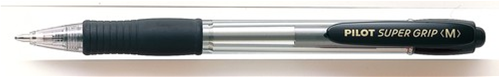 Kulpenna PILOT Super Grip medium svart