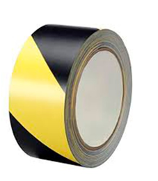 Huomioteippi 50mm*66m kelt/musta