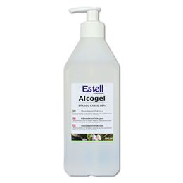 Hånddesinfektion Estell gel 85% 600ml