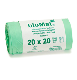 Biomat-kassi 420*500mm, 15µ, 20L