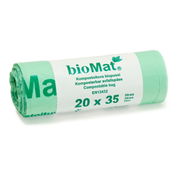 Biomat-pussi 540*510mm, 18µ, 35L