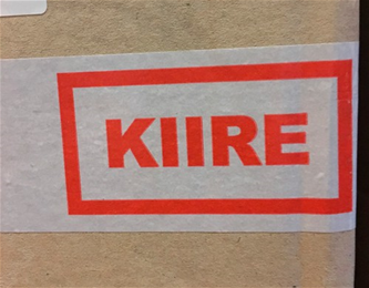 Huomioteippi 50mm*50m "Kiire"