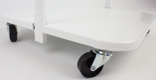 Avfallstativ med blikkbunn 125L