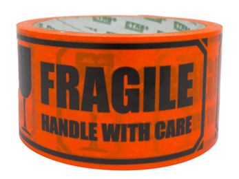 Varningstejp "Fragile/Handle with care"