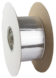 Aluminiumtape 75mmx15x0,8mm sort butyl