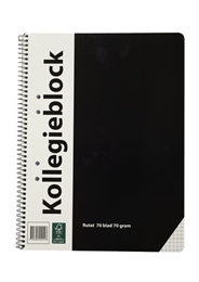 Kollegieblock A4 70g 70 blad rutat