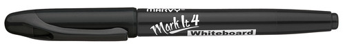 Whiteboardpenna MARVY Markit rund svart