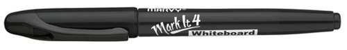 Whiteboardpenna MARVY Markit rund svart