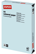 Kulørt papir A4 80g Azurblå5