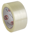 Pakketape PP 133 50mmx66m akryl klar Stille avrulling