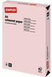 Kulørt papir A4 80g Lysrosa