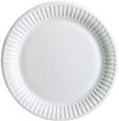 Papperstallrik flat 23cm