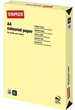 Kulørt papir A4 80g Majsgul500/F