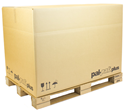 Palleboks komplett 1/1 1170x770x800mm