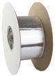 Butylentape aluminium 75mmx15m sort 80my
