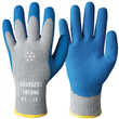 Hanske GRANBERG strikket m/latex 10 blå