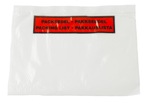 Packsedelskuvert C5 med tryck