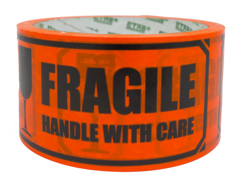 Advarselstape - Fragile/Handle with care